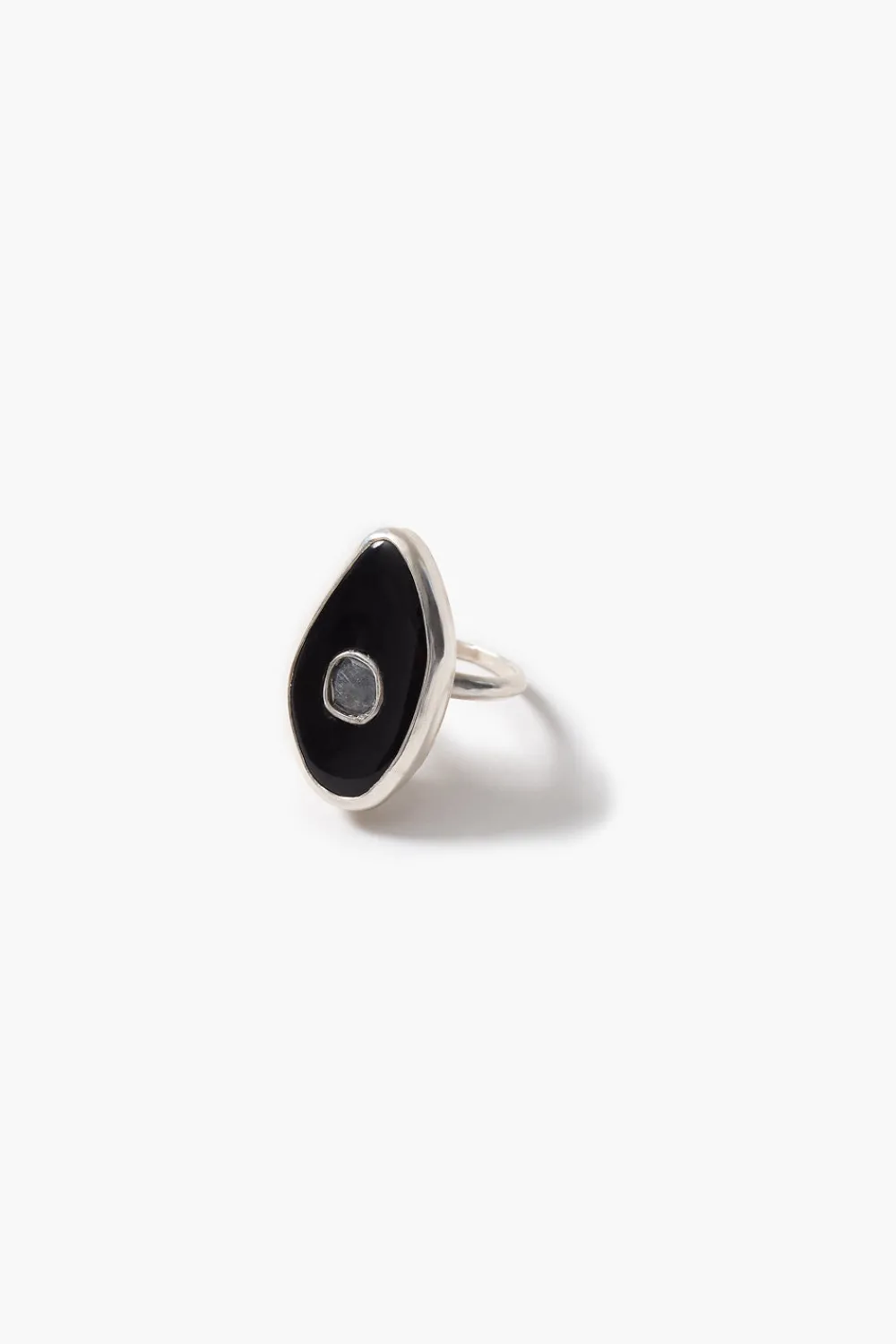 Chan Luu Oasis Ring Black Horn