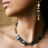 Chan Luu Orris Earrings Labradorite