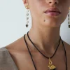 Chan Luu Orris Hook Necklace Labradorite