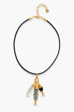 Chan Luu Orris Hook Necklace Labradorite