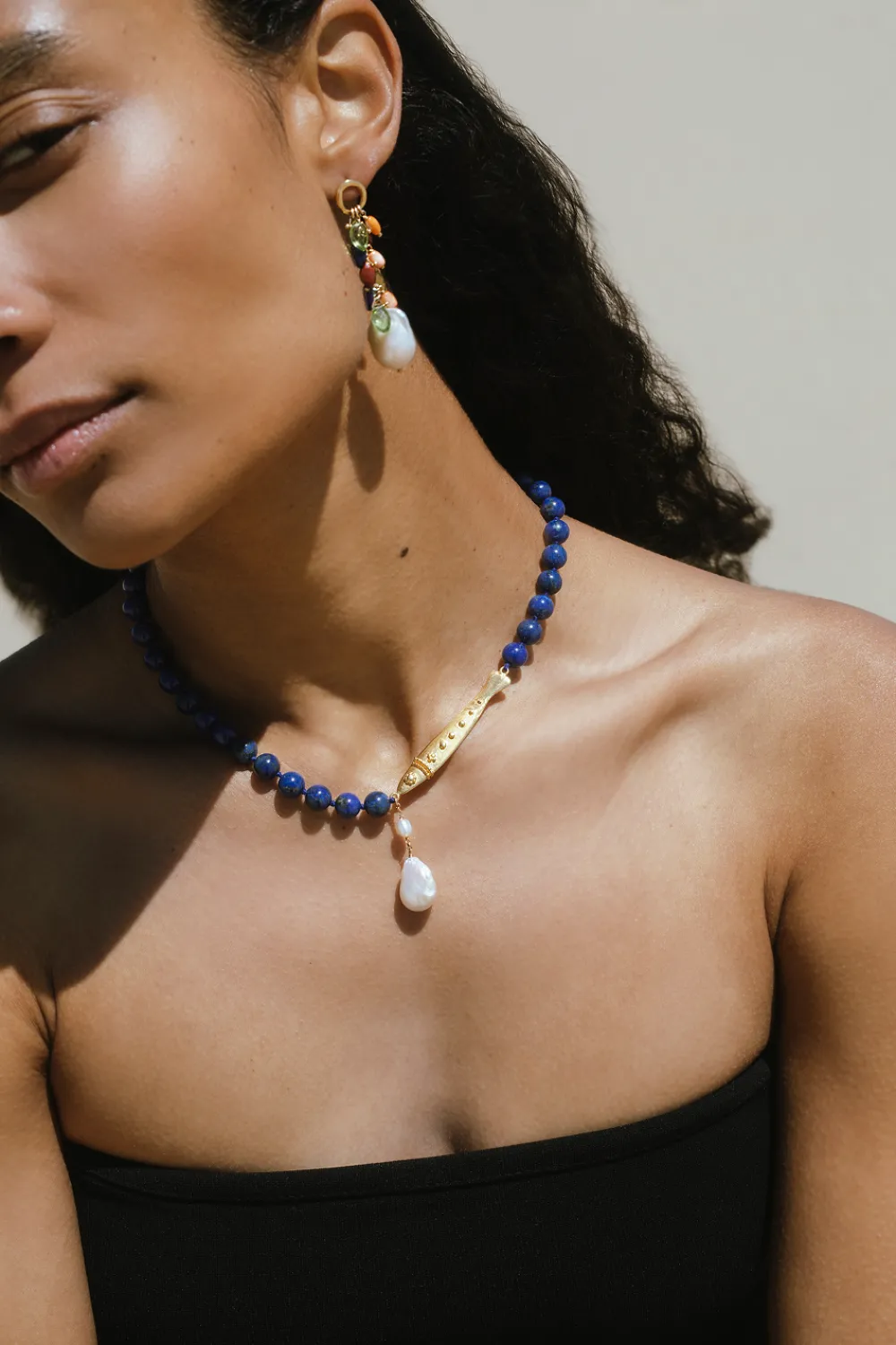 Chan Luu Ospina Necklace Lapis