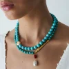 Chan Luu Ospina Necklace Turquoise