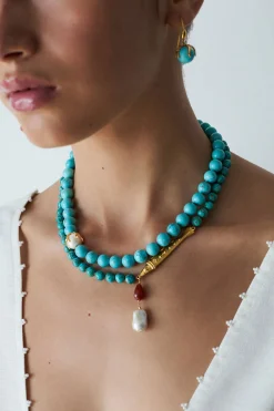 Chan Luu Ospina Necklace Turquoise