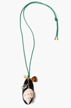 Chan Luu Paracord Charm Necklace Green