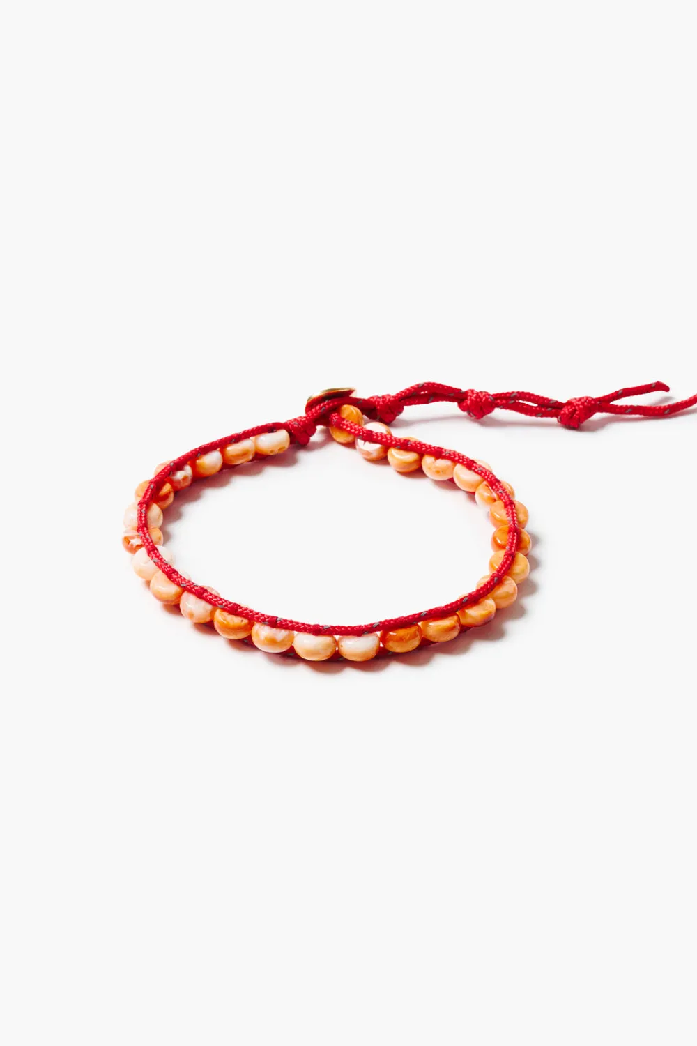 Chan Luu Paracord Wrap Anklet Red