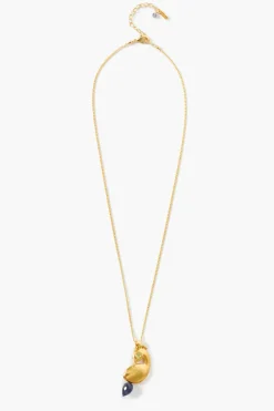 Chan Luu Peacock Necklace Iolite