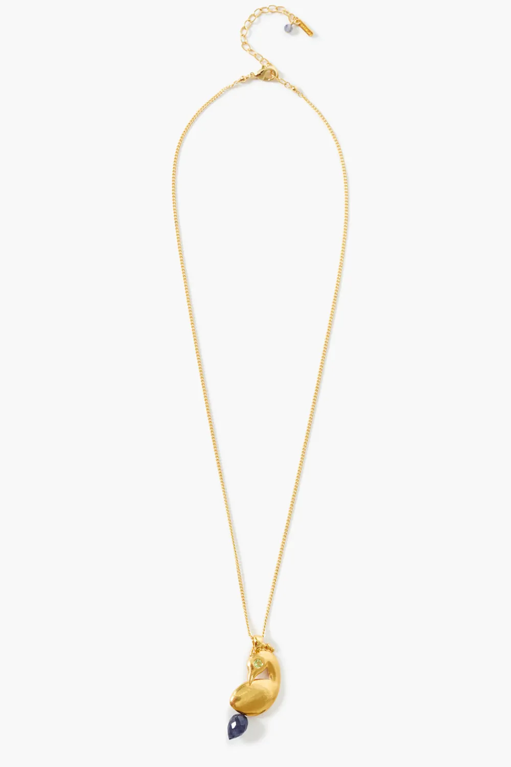 Chan Luu Peacock Necklace Iolite