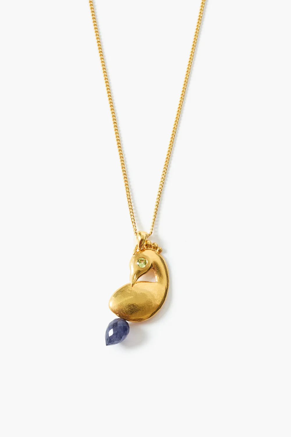Chan Luu Peacock Necklace Iolite