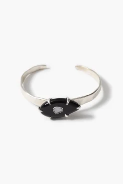 Chan Luu Pebble Cuff Bracelet Black Horn