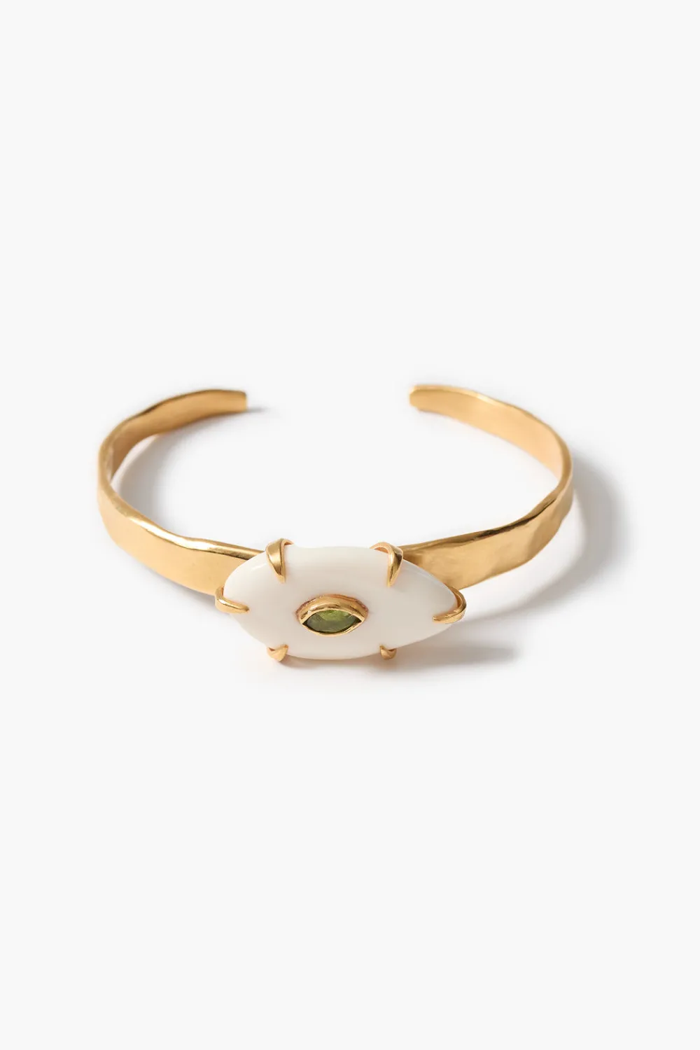 Chan Luu Pebble Cuff Bracelet Peridot