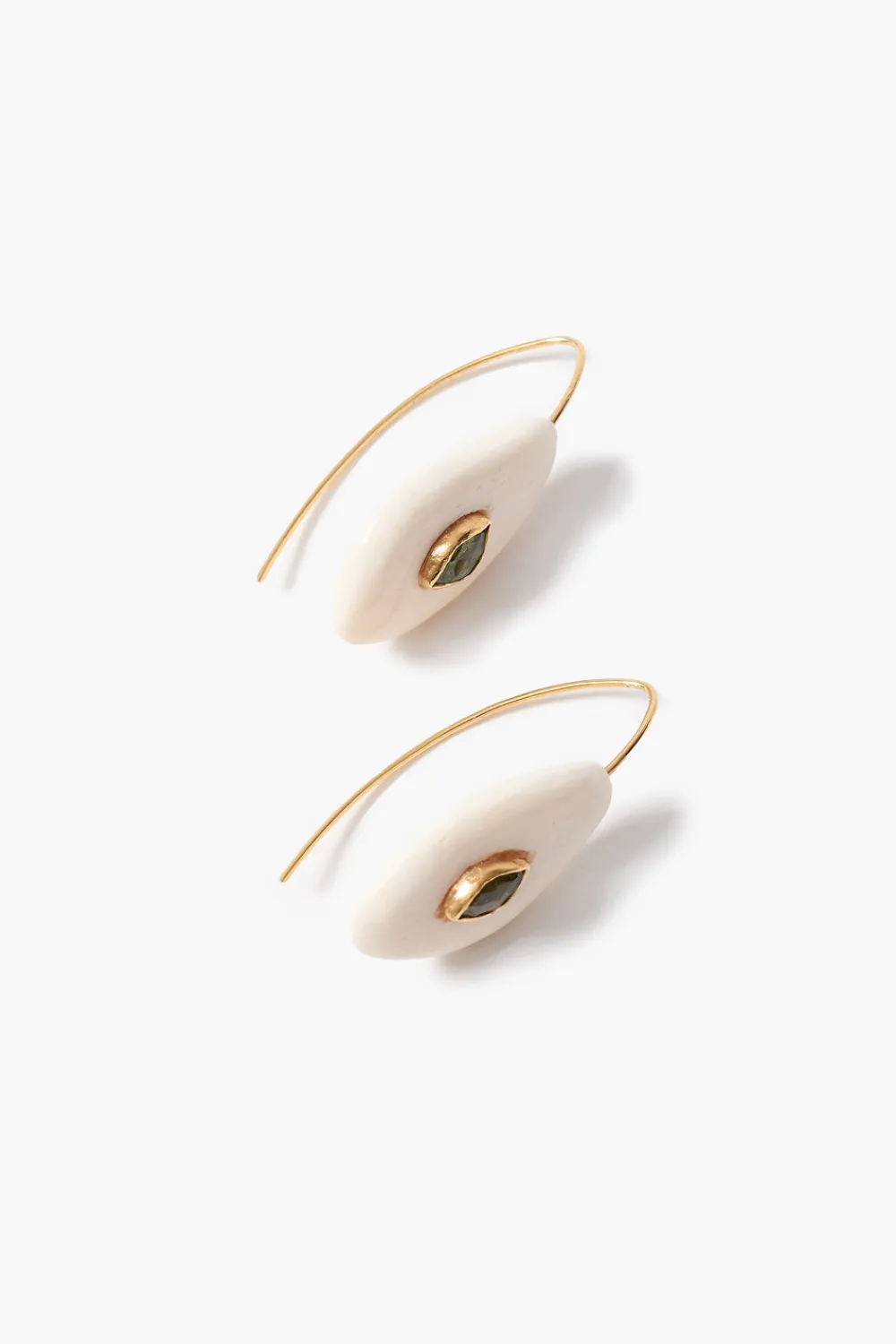 Chan Luu Pebble Earrings Peridot