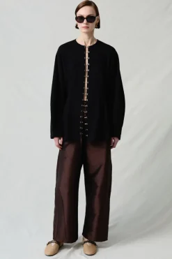 Chan Luu Pinch Wait Cardigan Back