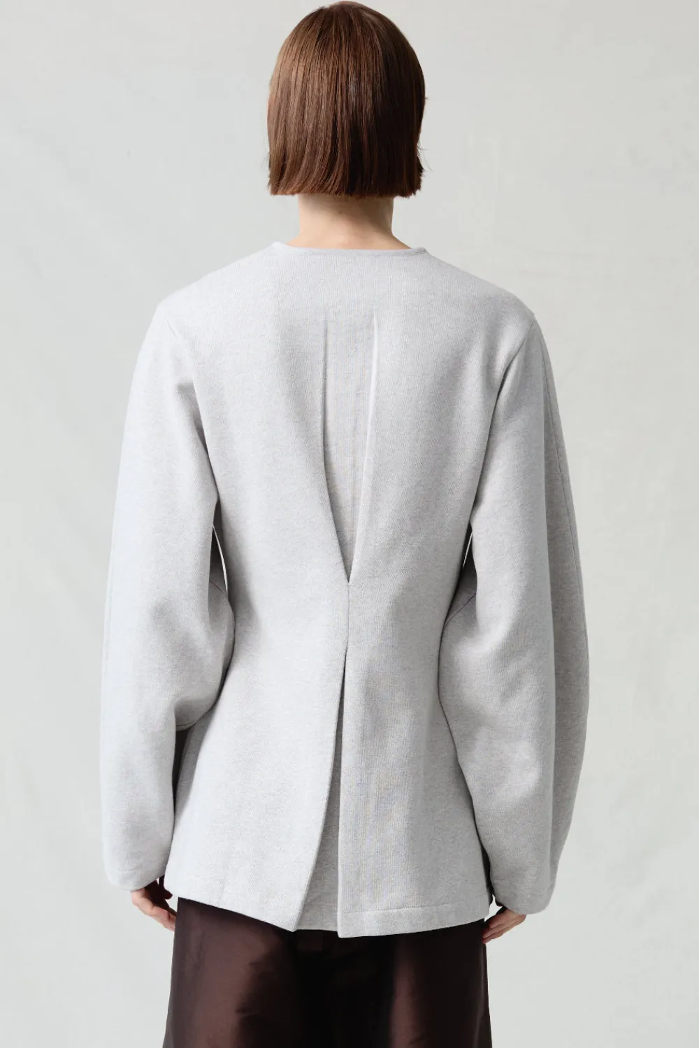 Chan Luu Pinch Wait Cardigan Heather Grey