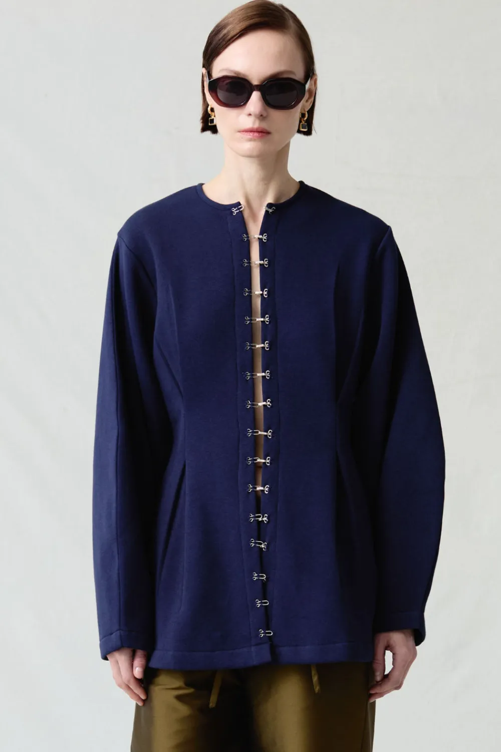 Chan Luu Pinch Wait Cardigan Navy