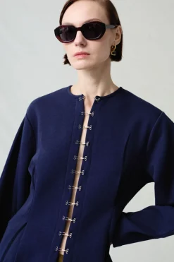 Chan Luu Pinch Wait Cardigan Navy