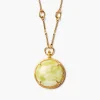 Chan Luu Pocket Watch Necklace Jasper
