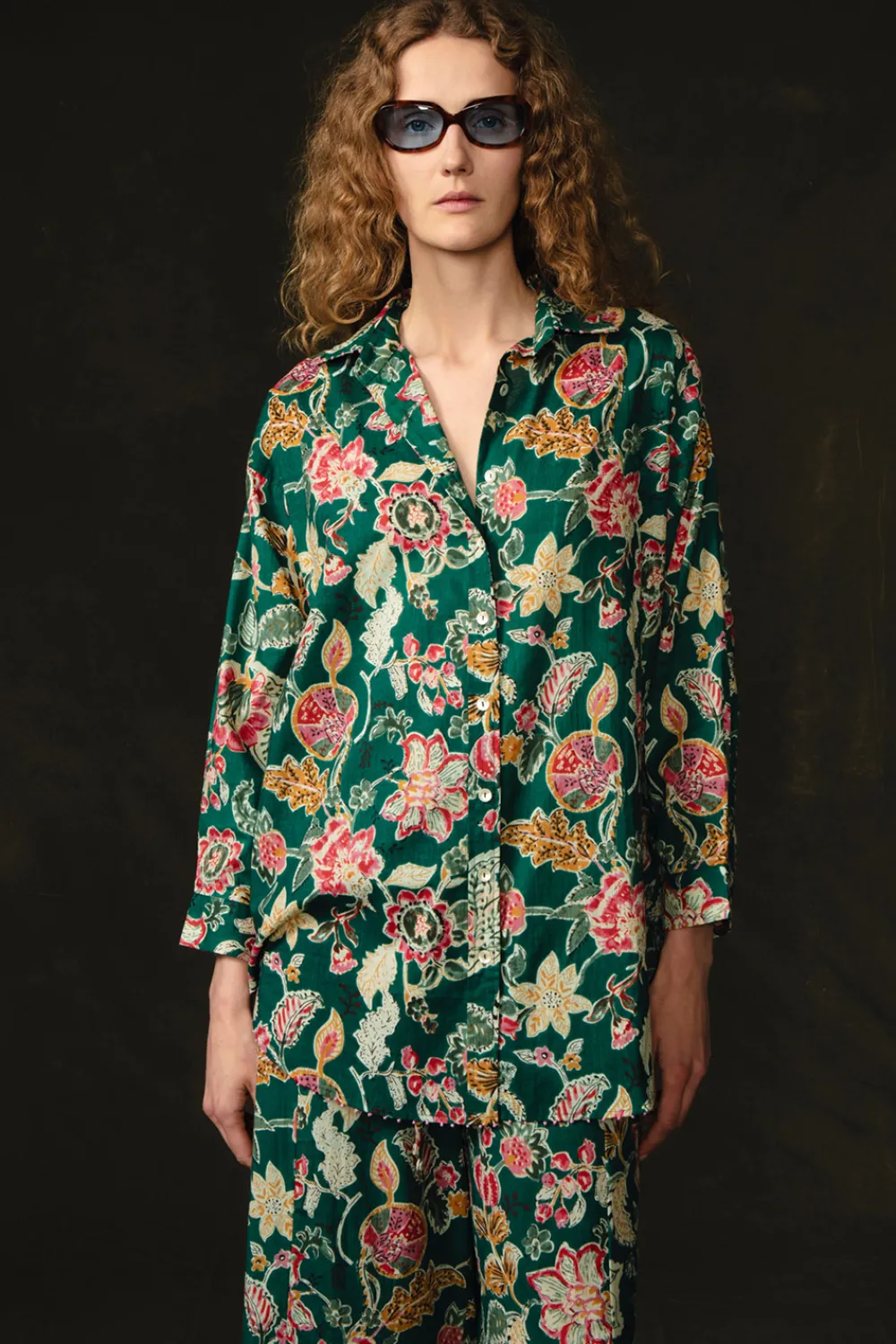 Chan Luu Poegranate Printed et Foret