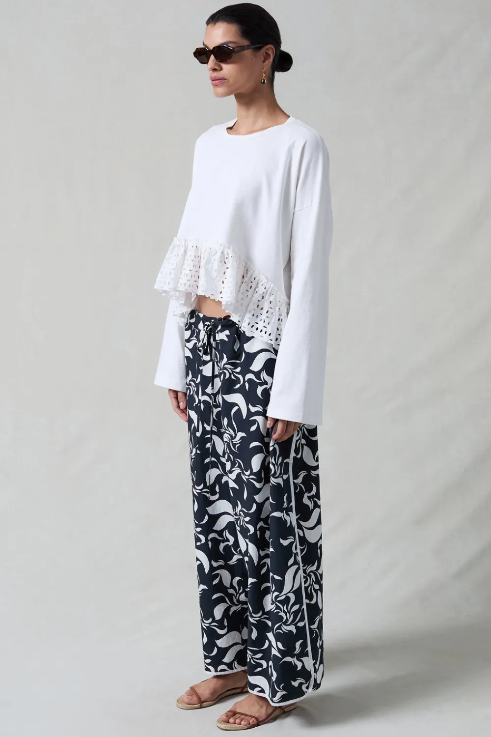 Chan Luu Popin Track Pant Kona Print