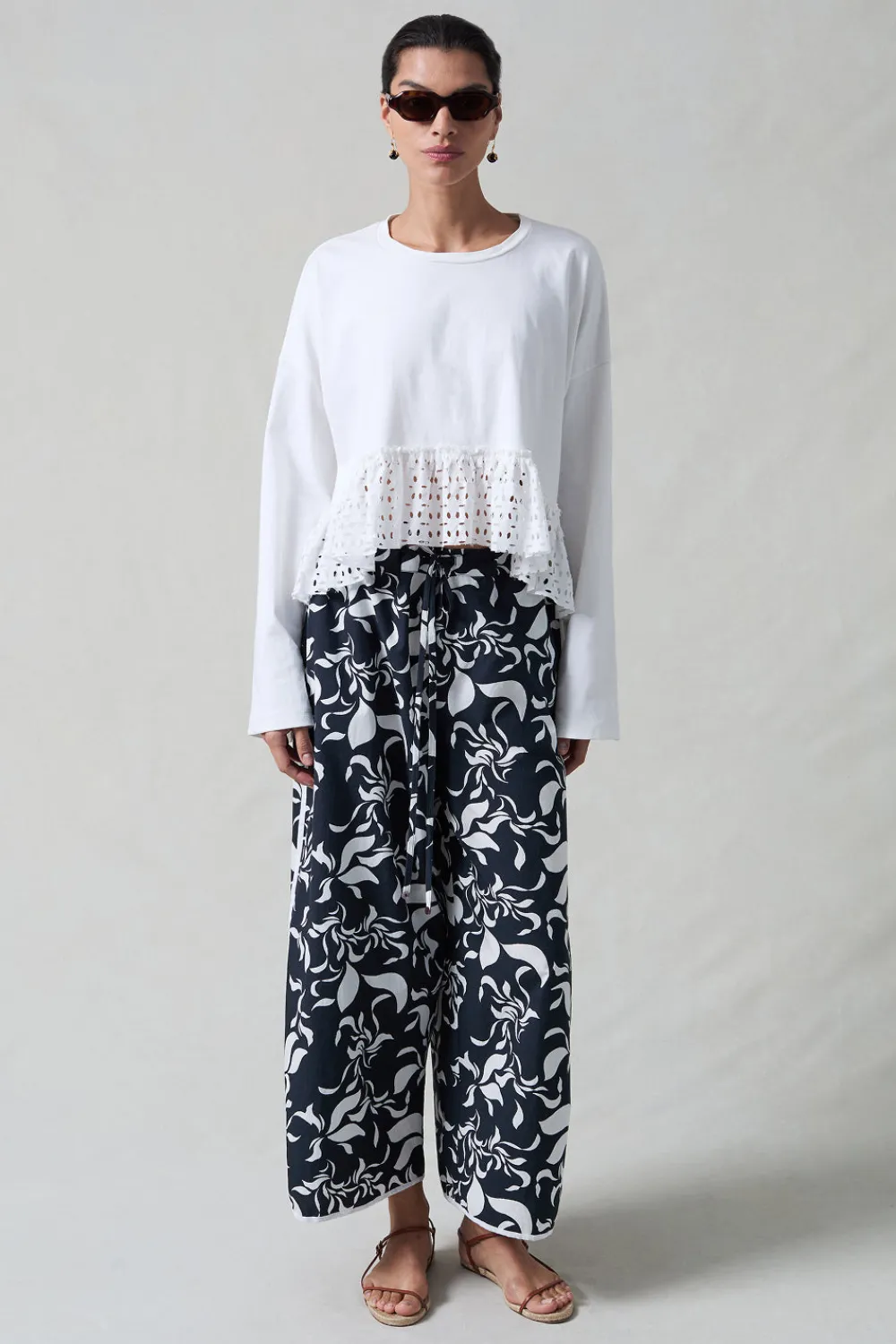Chan Luu Popin Track Pant Kona Print
