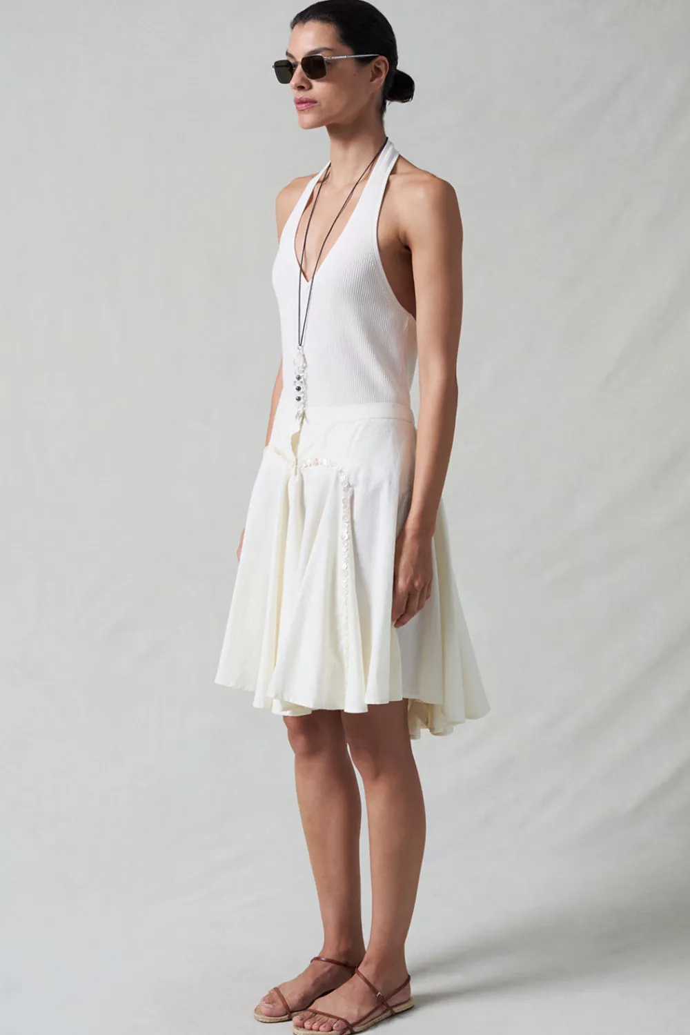 Chan Luu Rider kirt Ivory