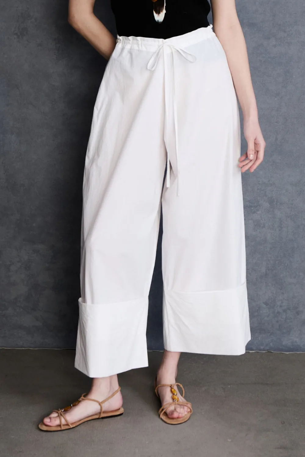 Chan Luu aior Pant White