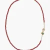 Chan Luu Santos Necklace Carnelian Mix