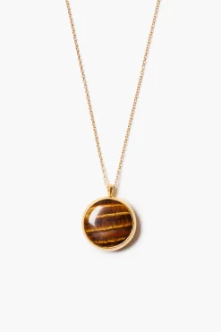 Chan Luu Sardinia Necklace Tiger's Eye