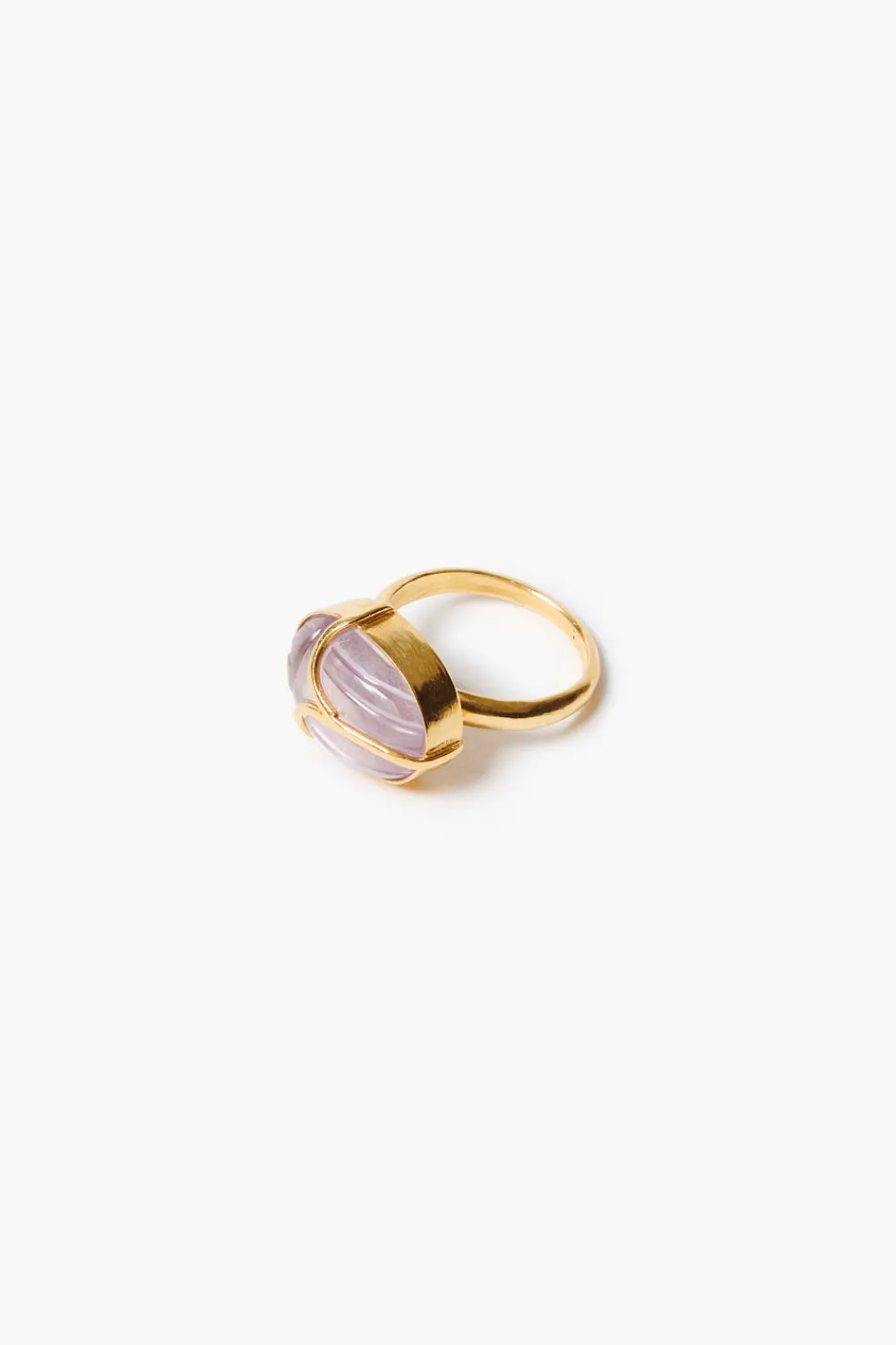 Chan Luu Scarab Ring Amethyst
