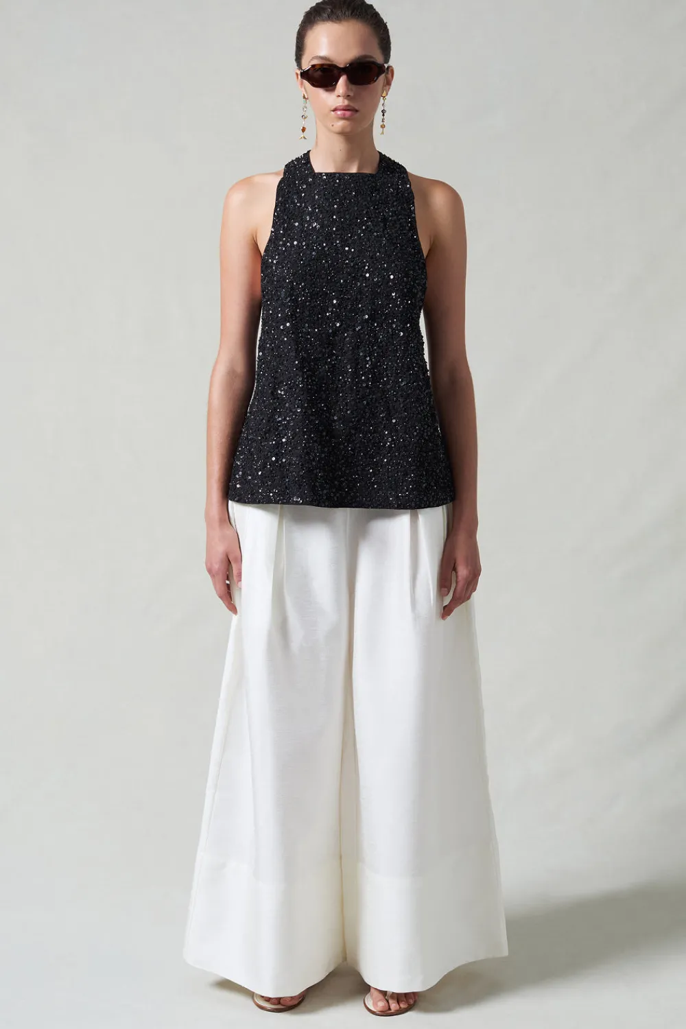Chan Luu equin Apron Top Back