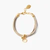 Chan Luu Serpentine Cord Bracelet Citrine