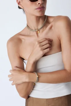 Chan Luu Serpentine Cord Bracelet Citrine