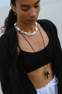 Chan Luu Sherri Necklace Black Mix