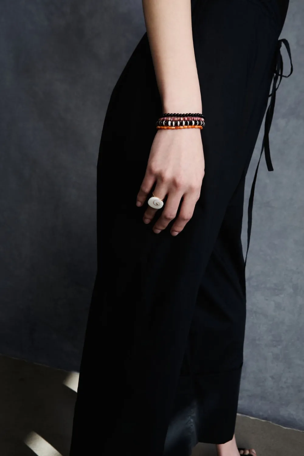 Chan Luu Shiva Shell Diamond Ring Natural