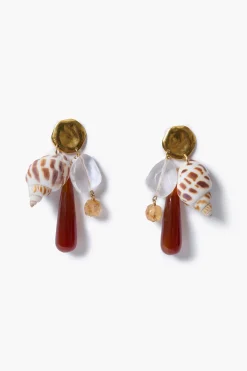 Chan Luu Shore Charm Earrings Sunset