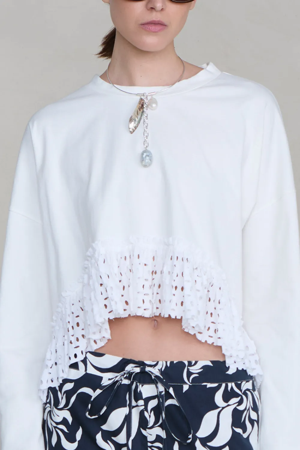 Chan Luu Shore Collar Necklace Abalone