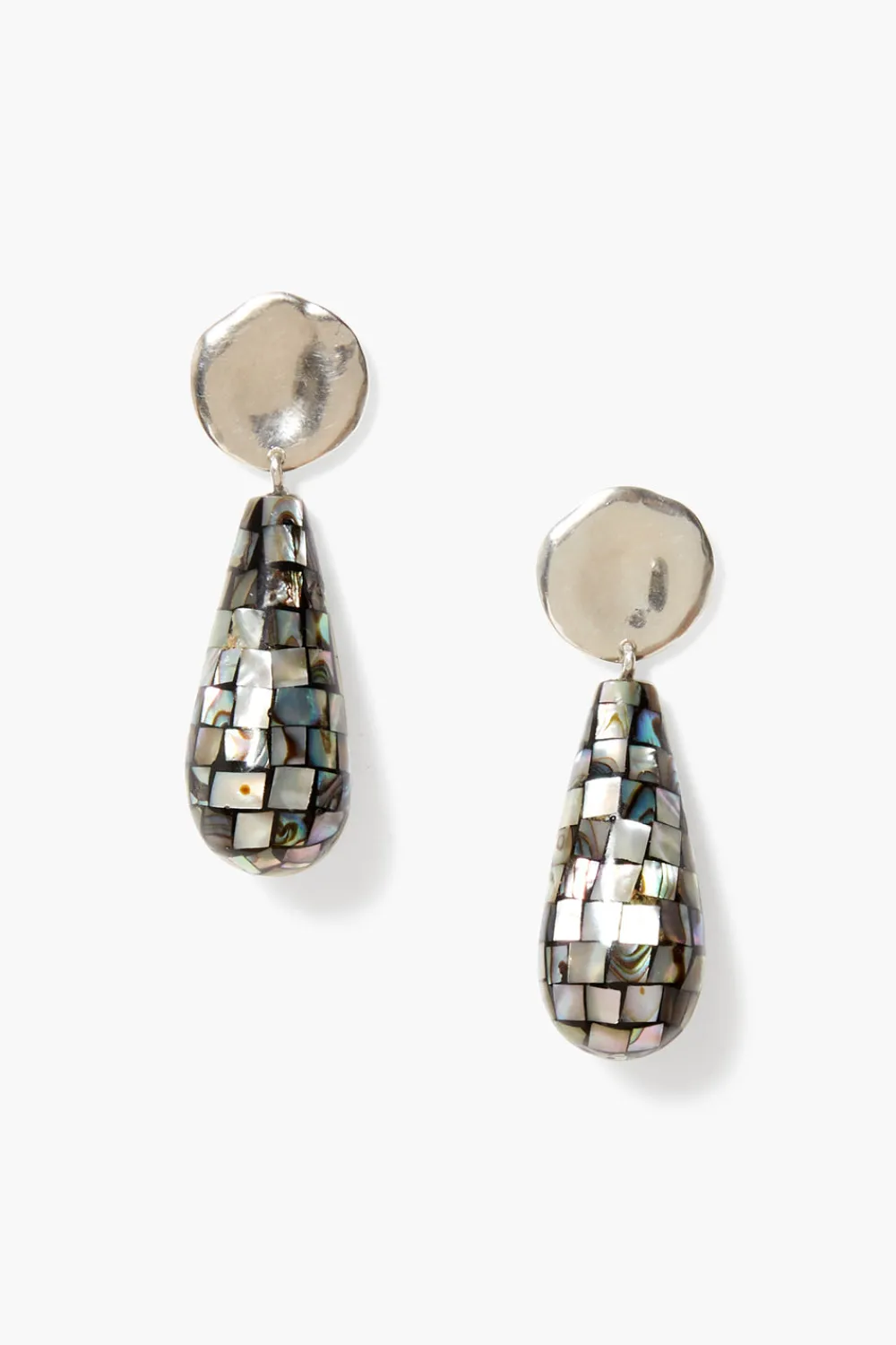 Chan Luu Siren Drop Earrings Abalone
