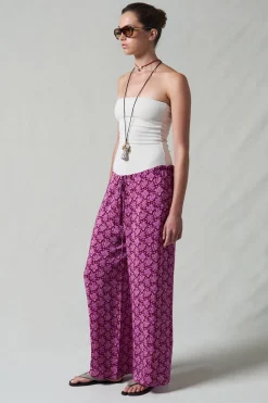 Chan Luu oei ik Drawtring Pant Orchid