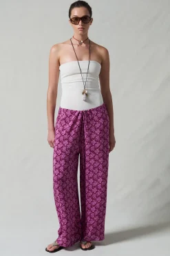 Chan Luu oei ik Drawtring Pant Orchid