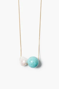 Chan Luu Sorellina Necklace Turquoise