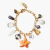 Chan Luu Starfish Charm Bracelet Multi
