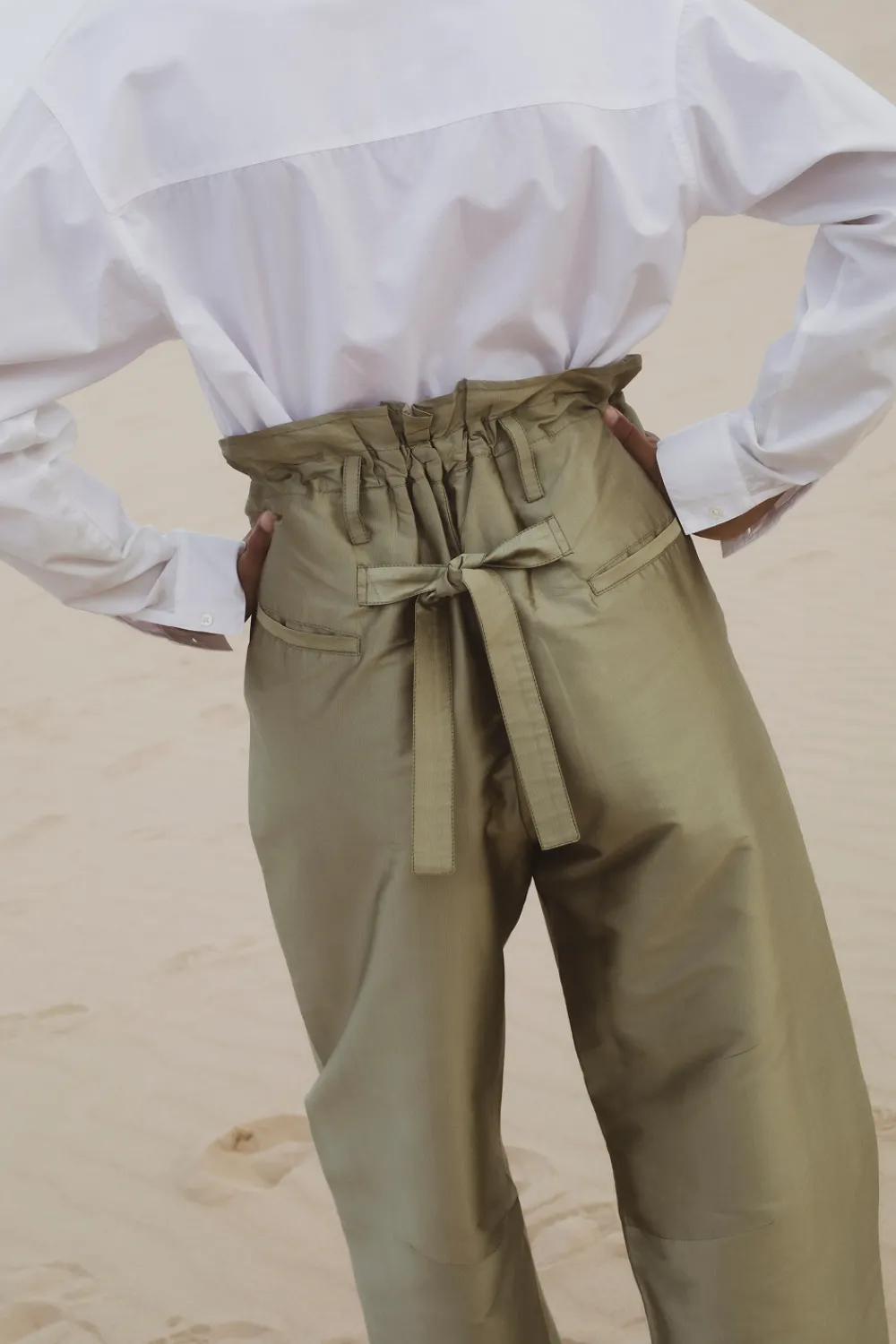 Chan Luu Techno Taffeta Barre Pant age