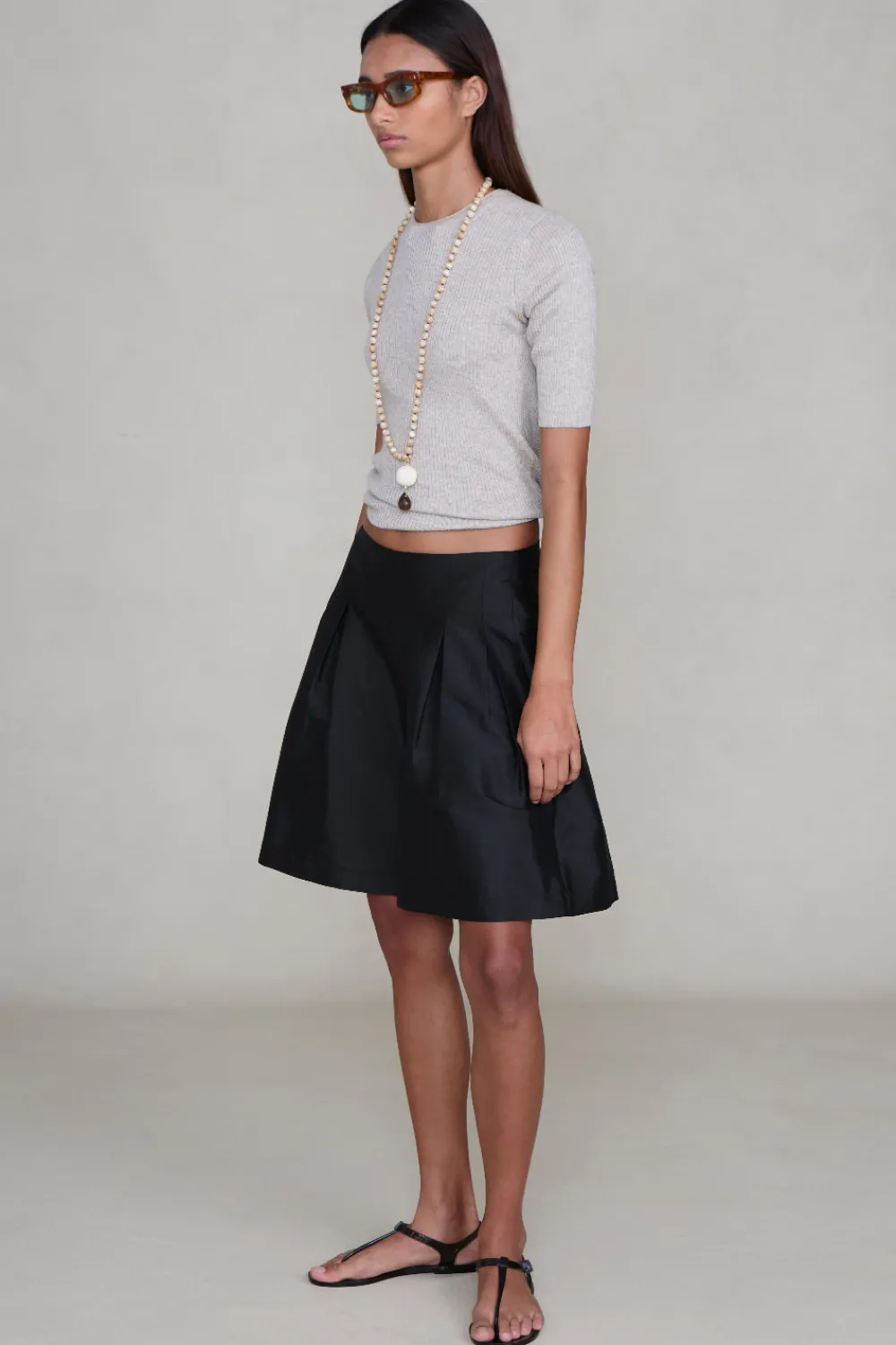 Chan Luu Techno Taffeta ong hort Back