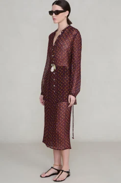 Chan Luu Tethered Button Up hirt Pu