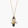 Chan Luu Trio Charm Necklace Multi