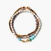 Chan Luu Trio Friendship Bracelet Set Multi