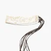 Chan Luu Ultra Wide Waist Belt Shell Button