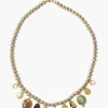 Chan Luu Vignette Charm Necklace Multi